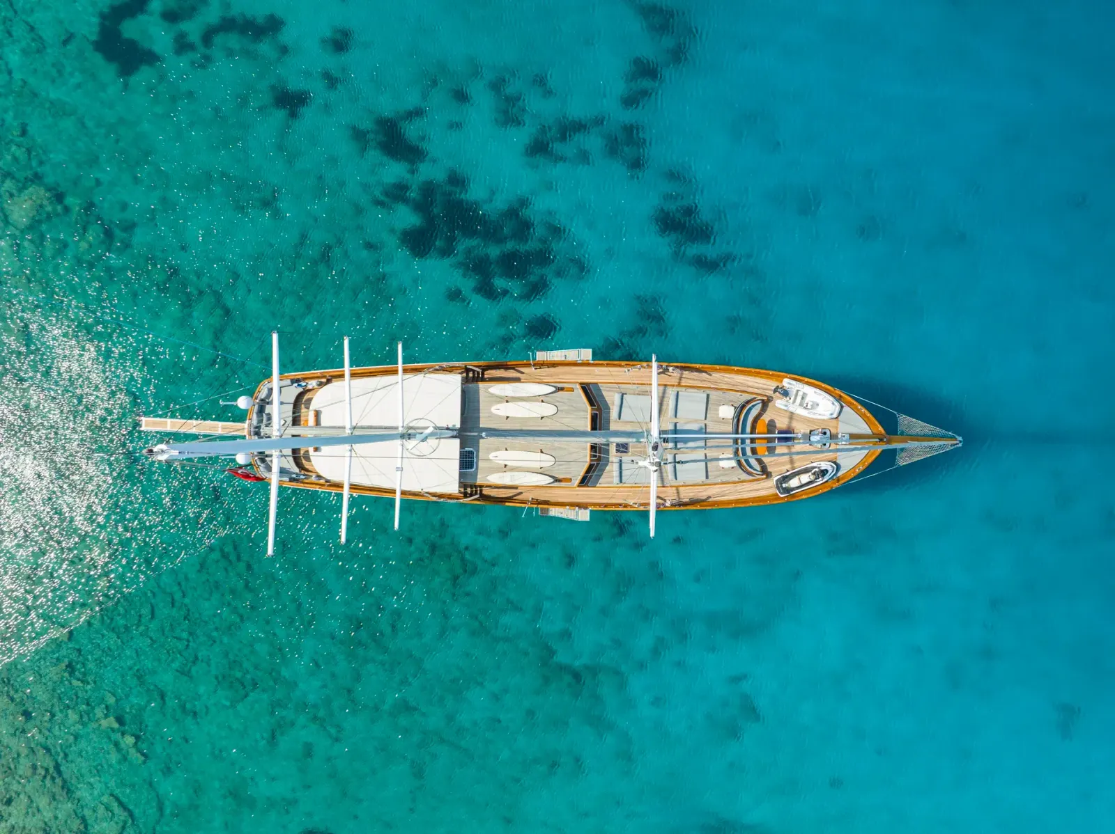Bedia Sultan sailing in Bodrum