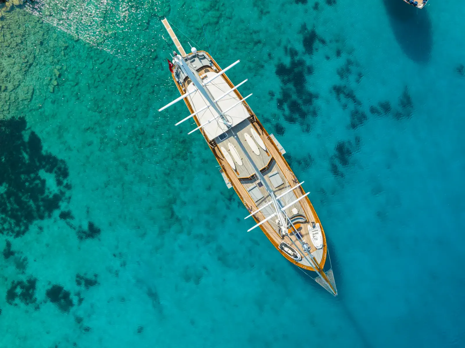 Bedia Sultan sailing in Bodrum