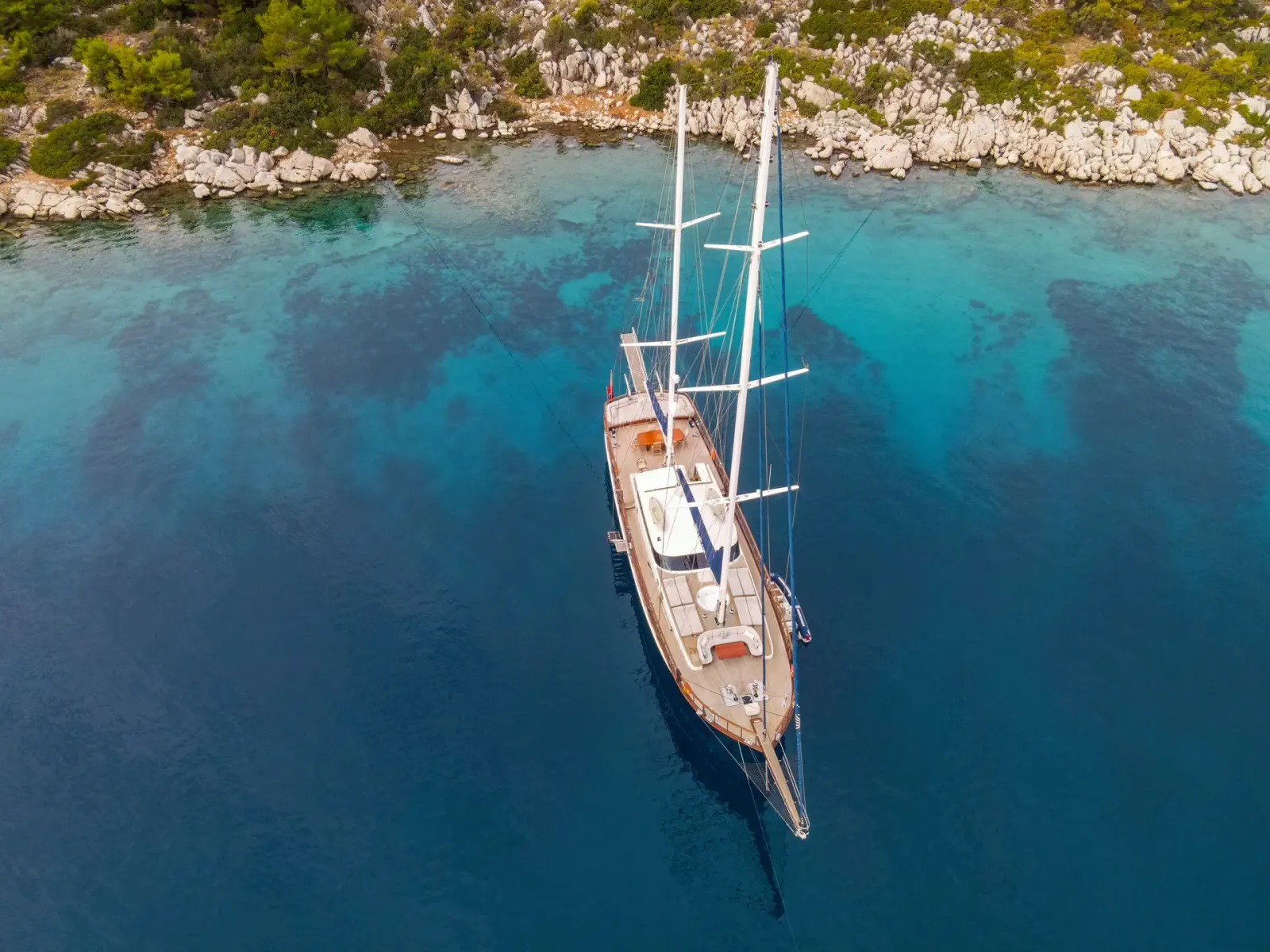 Blue Heaven sailing in Bodrum