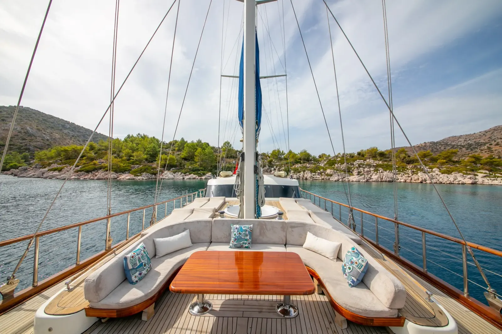 Blue Heaven sailing in Bodrum