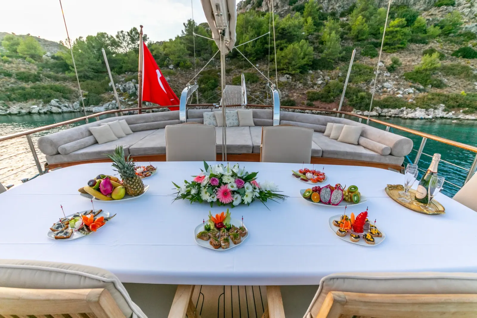 Blue Heaven sailing in Bodrum
