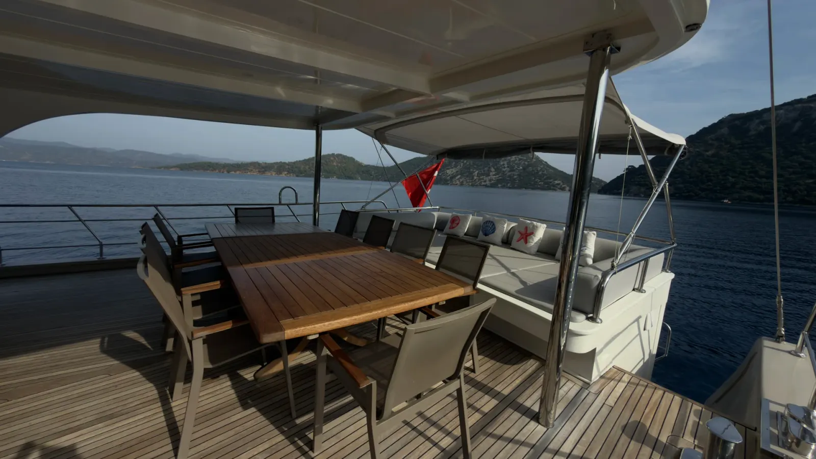 Albatros M sailing in Fethiye