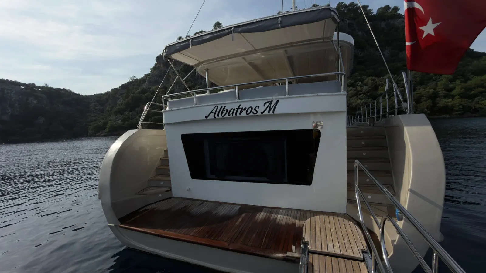 Albatros M sailing in Fethiye