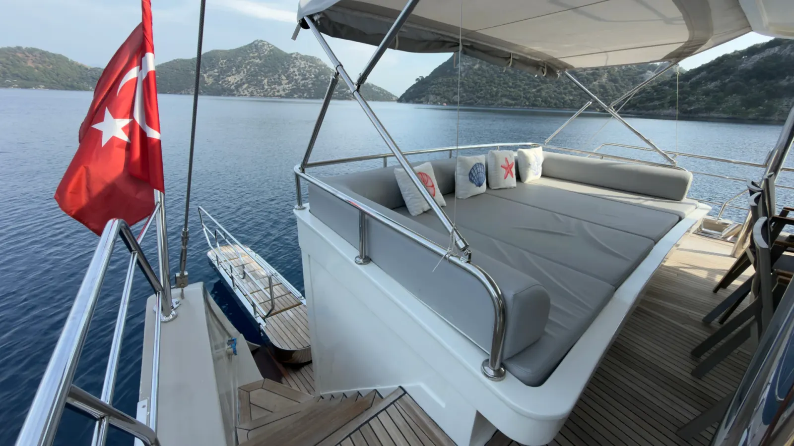 Albatros M sailing in Fethiye