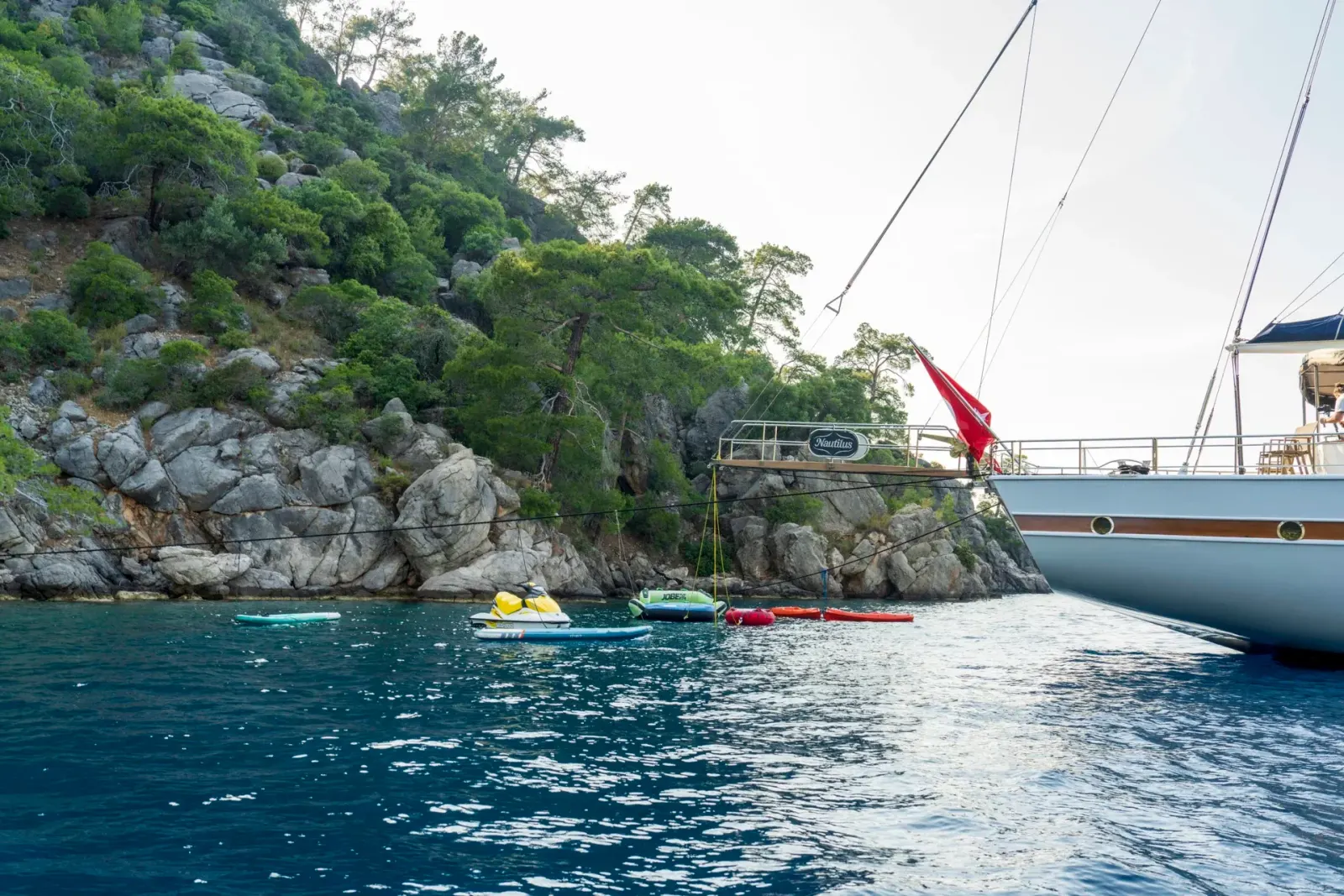 Nautilus sailing in Fethiye