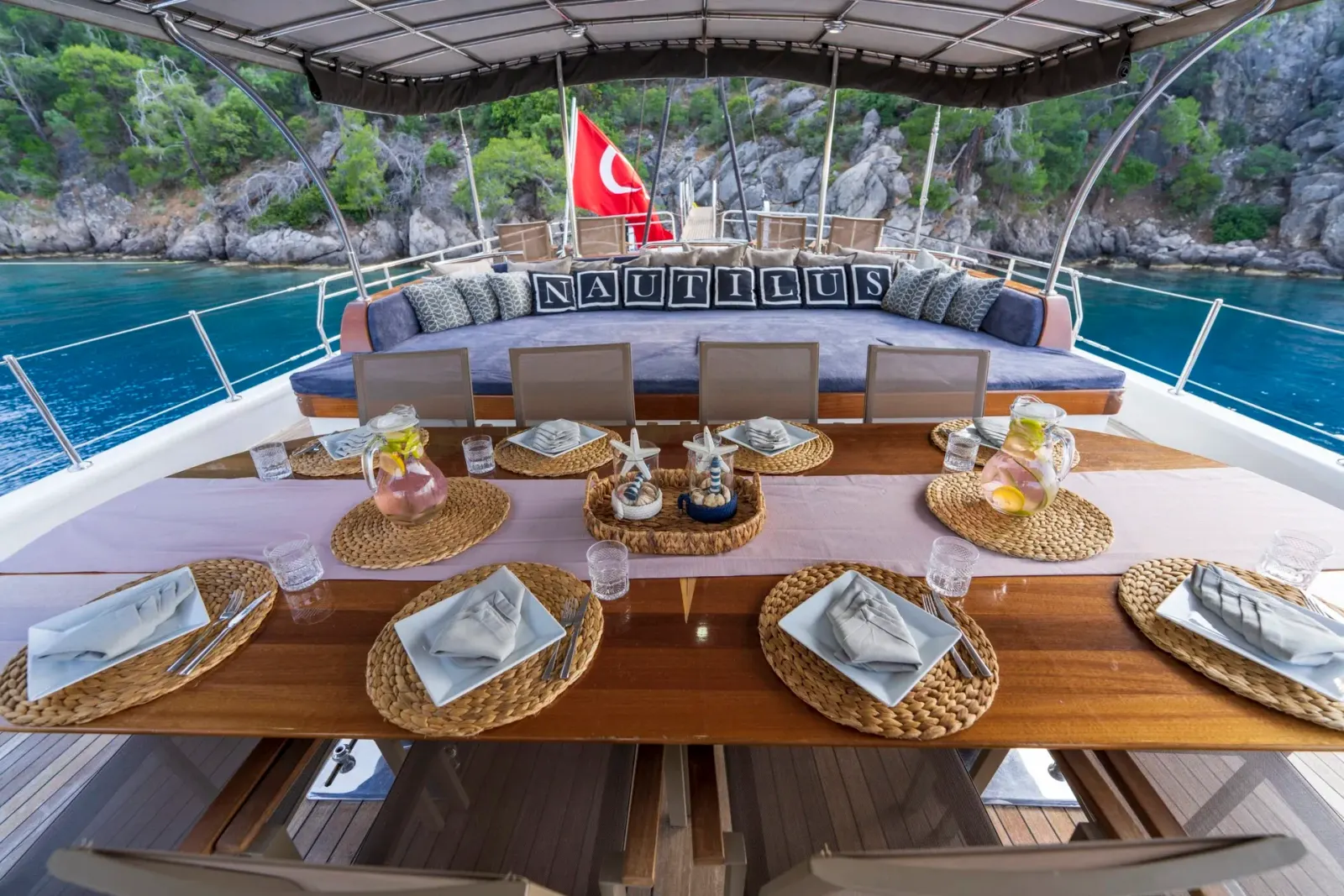 Nautilus sailing in Fethiye