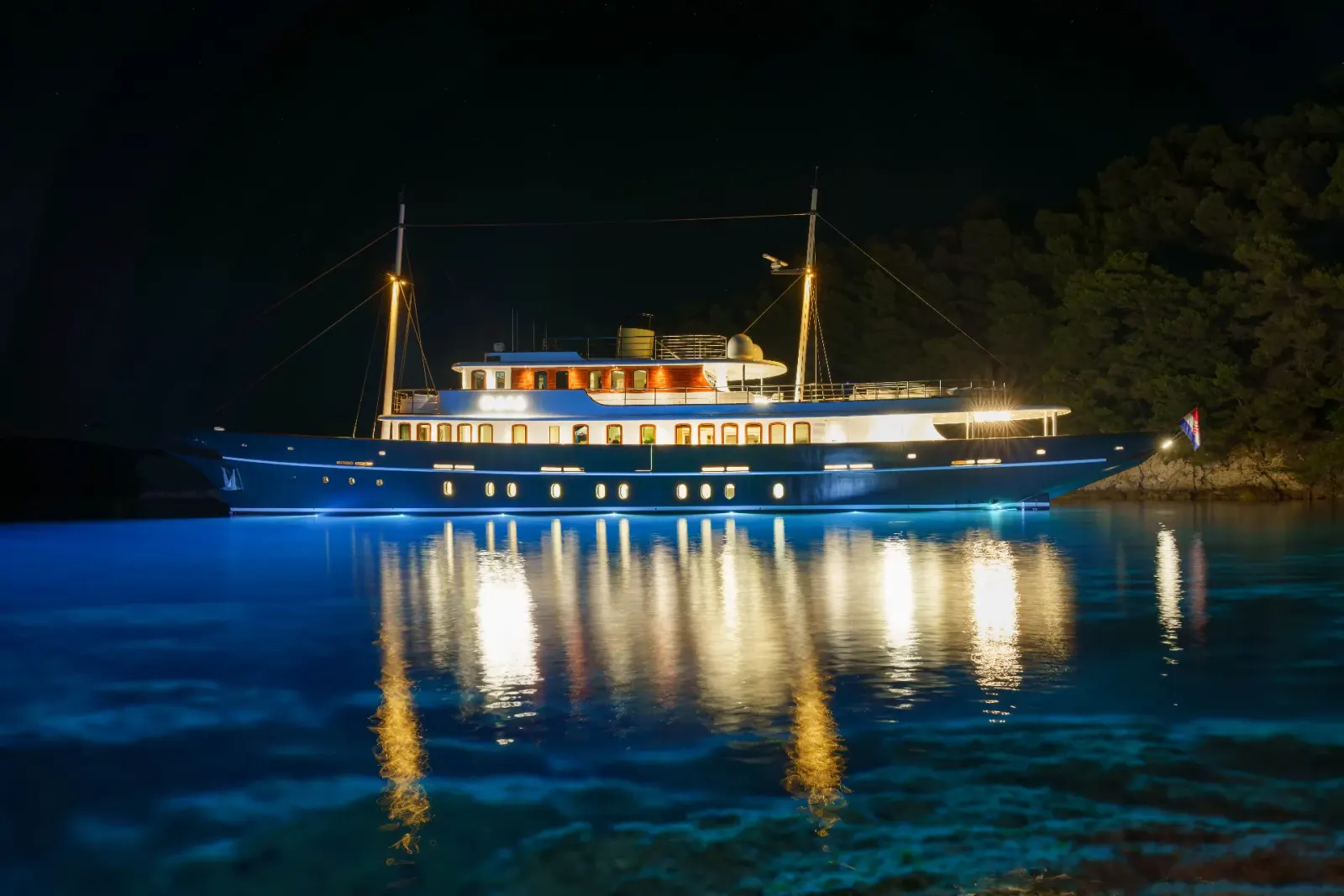 Maia sailing in Split