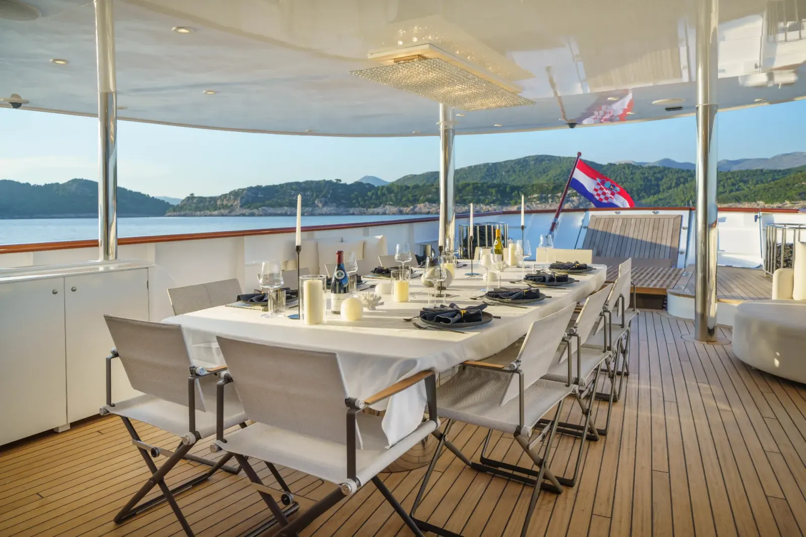 Maia sailing in Split