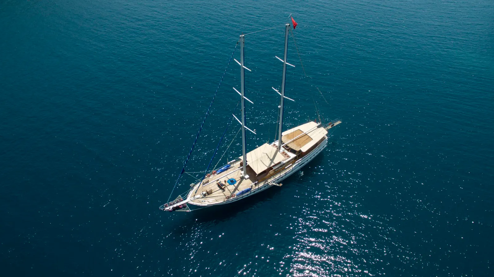 Kayhan 8 Gulet interior cabin view