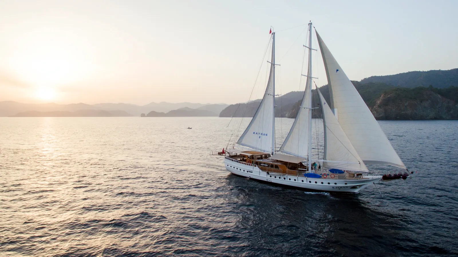 Kayhan 8 sailing in Fethiye
