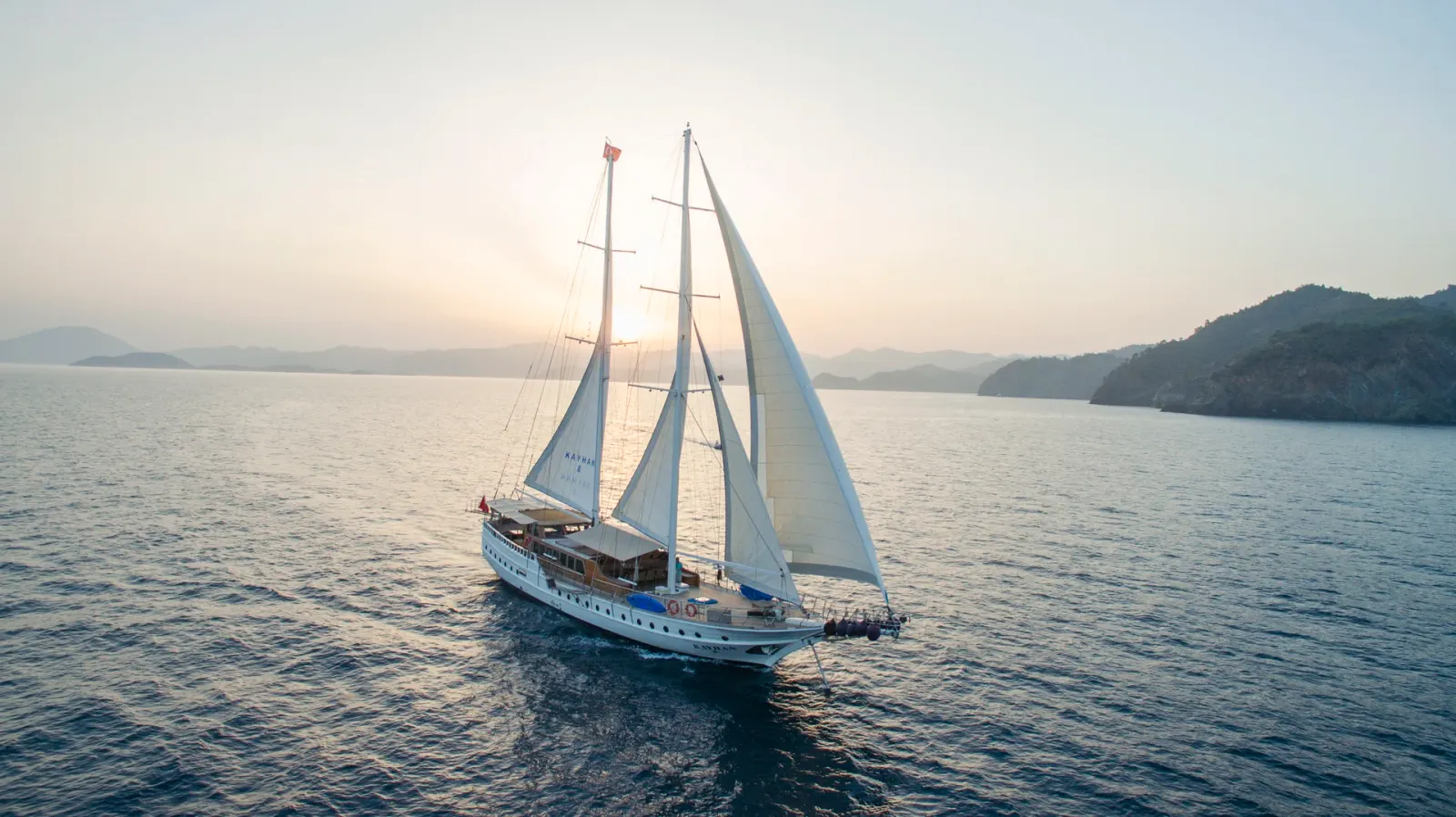 Kayhan 8 sailing in Fethiye