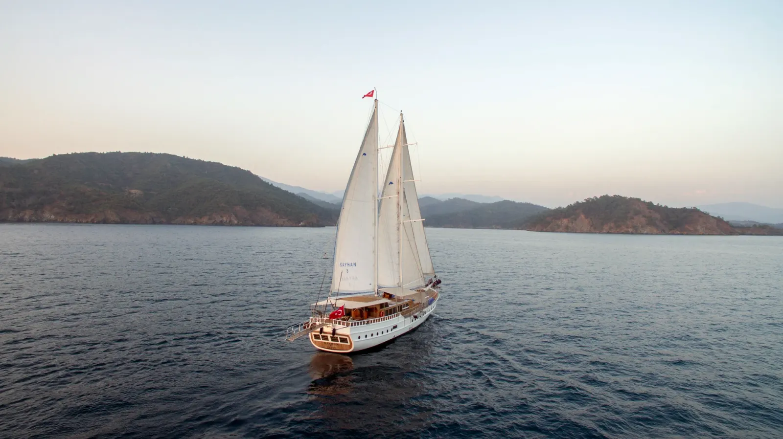 Kayhan 8 sailing in Fethiye