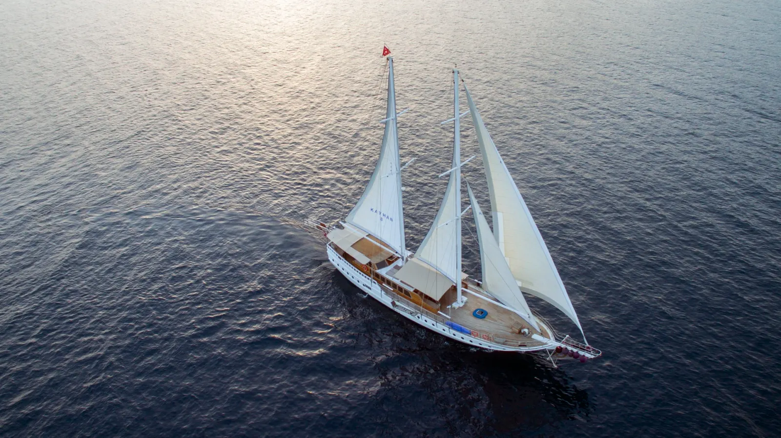 Kayhan 8 sailing in Fethiye