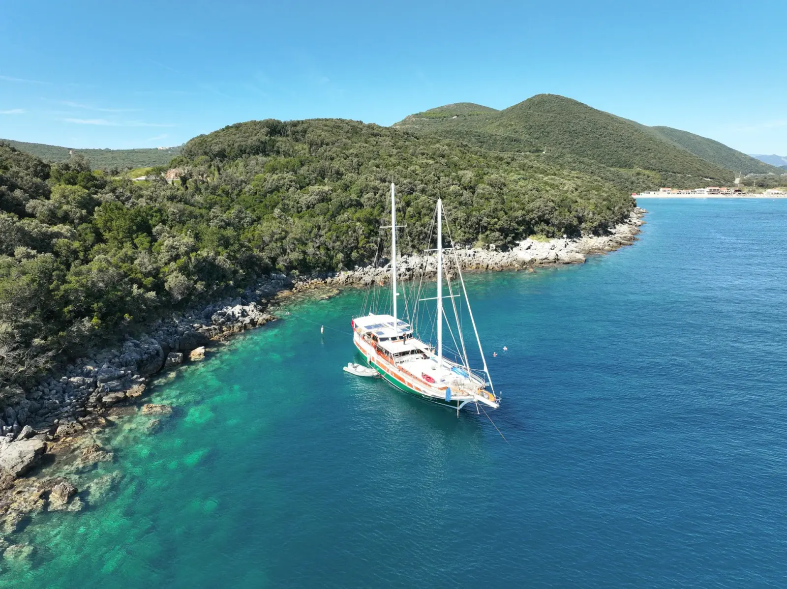 Sadri Usta sailing in Fethiye