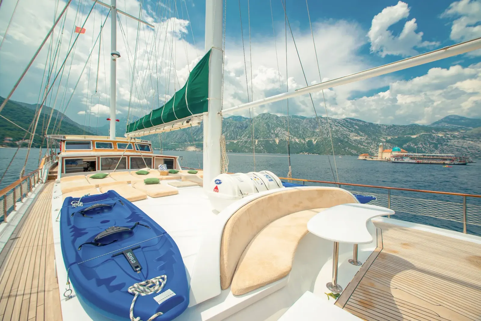 Sadri Usta sailing in Fethiye