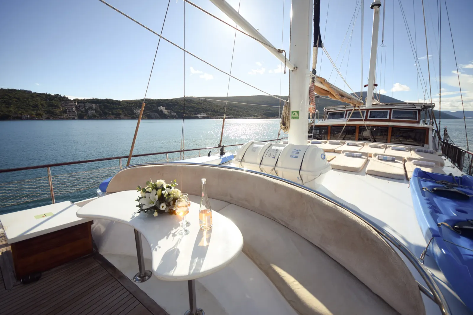 Sadri Usta sailing in Fethiye