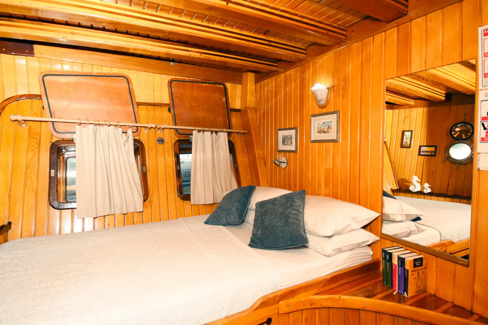 Sadri Usta sailing in Fethiye