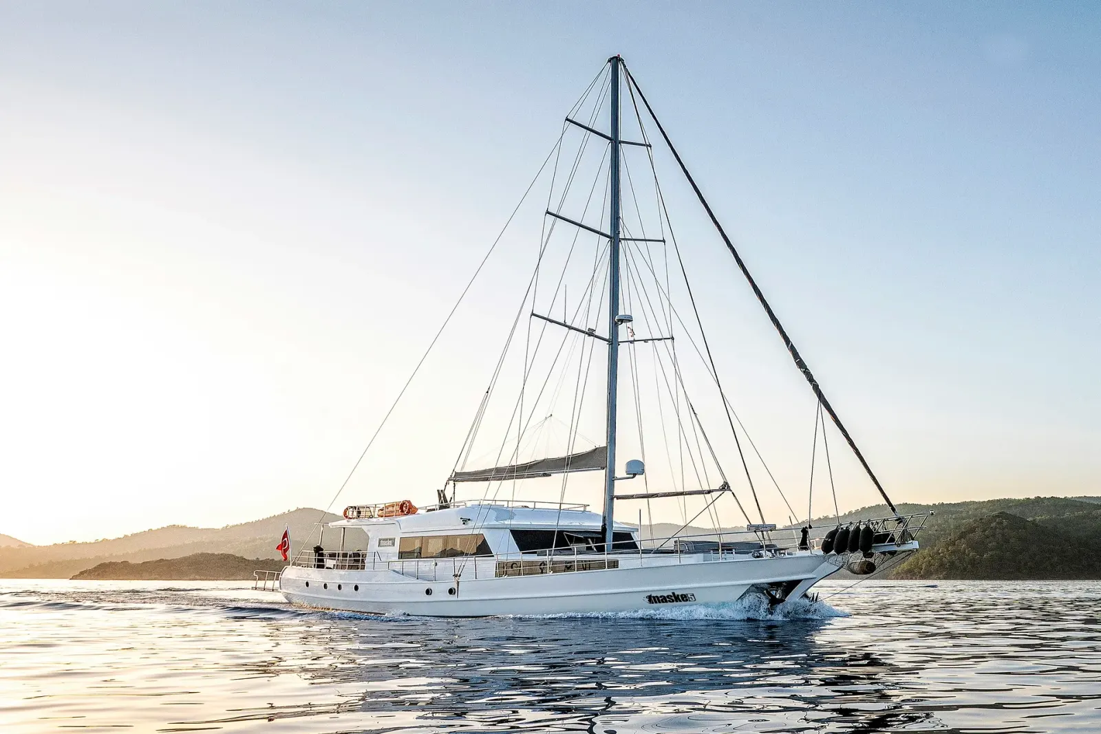 Maske 5 sailing in Fethiye