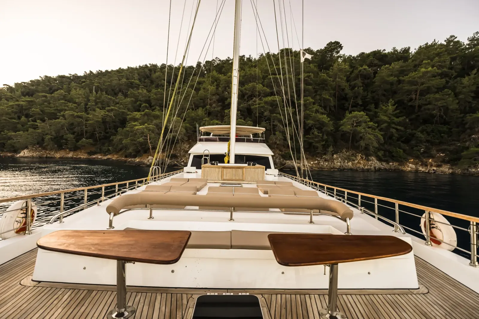 Belgin Sultan sailing in Göcek