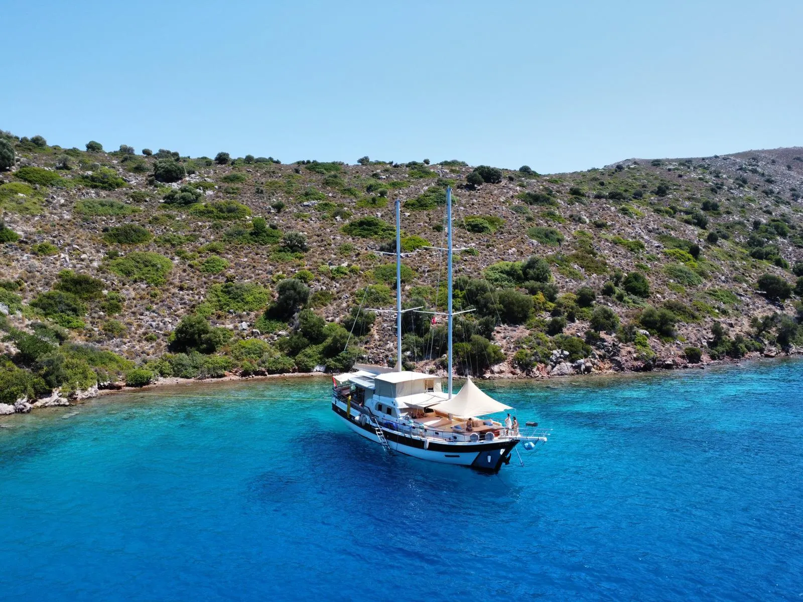 Mare Magico sailing in Bozburun