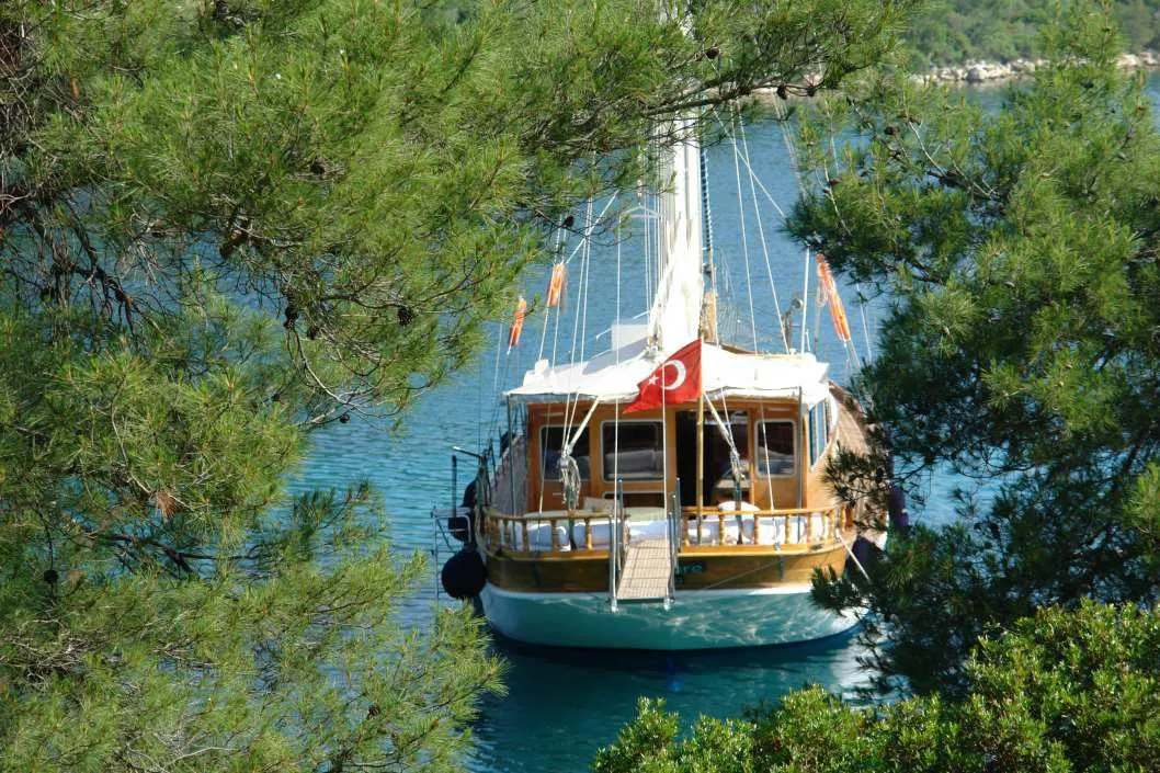 Miramare sailing in Göcek