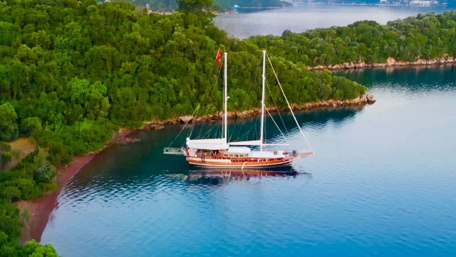 Yuksel Deniz Gulet interior cabin view