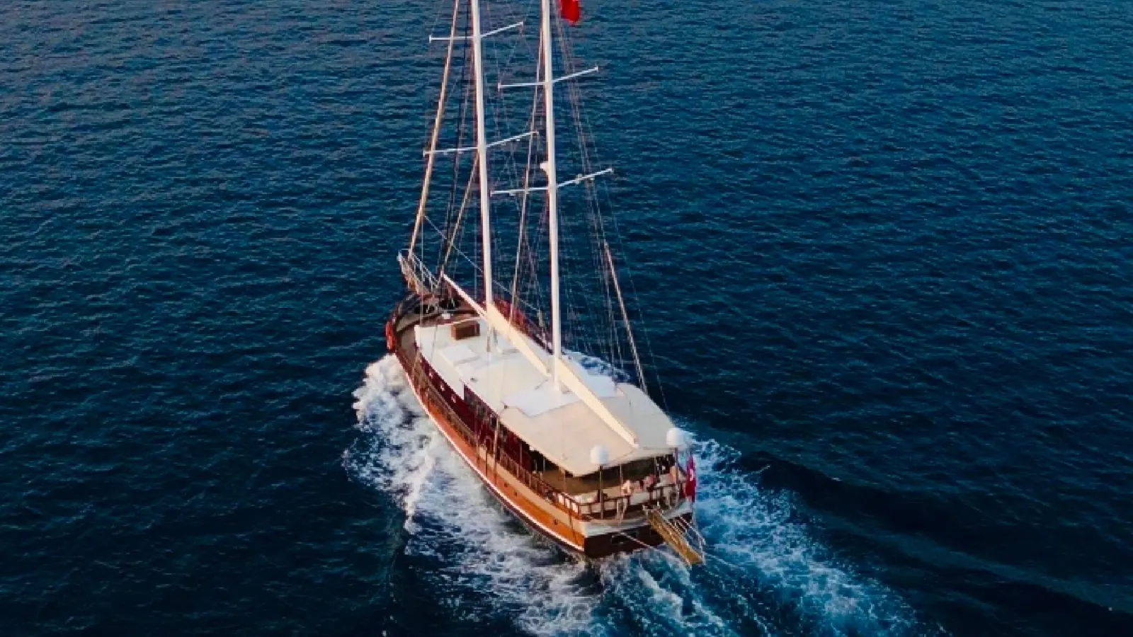 Yuksel Deniz sailing in Marmaris