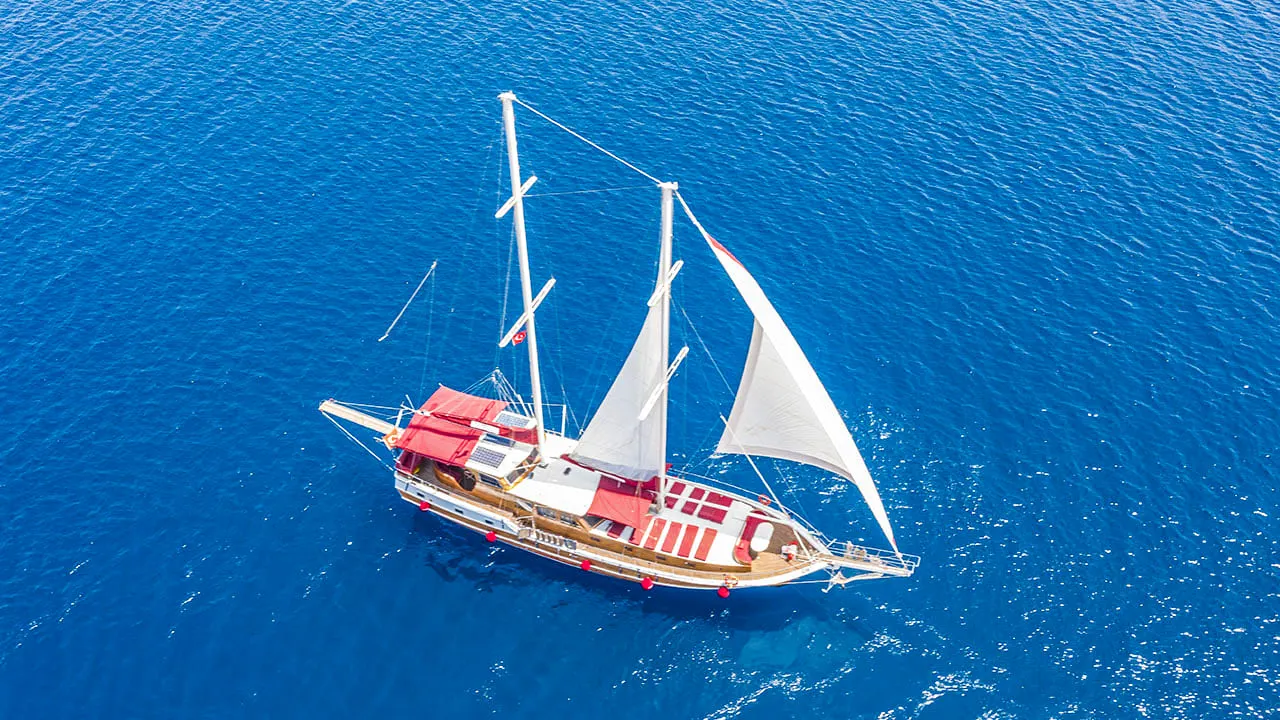 Sunrise sailing in Bodrum