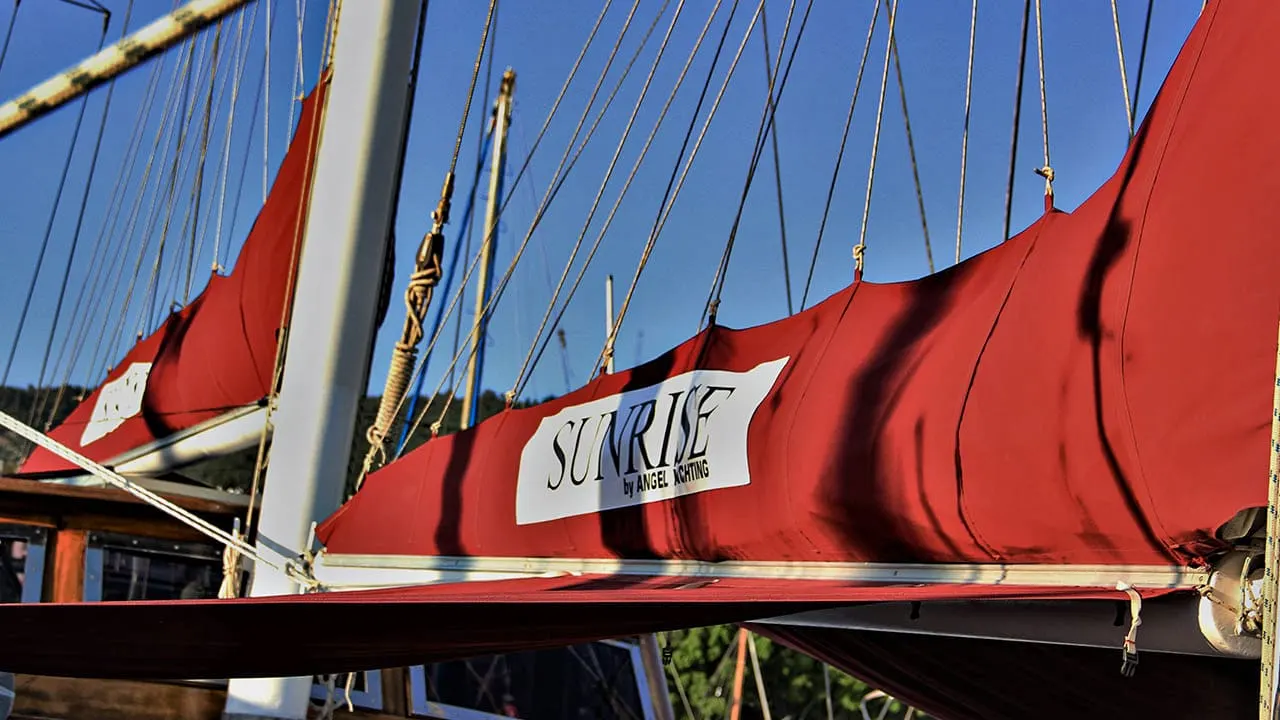 Sunrise sailing in Bodrum