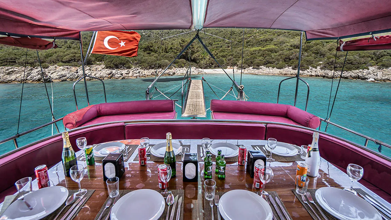 Sunrise sailing in Bodrum