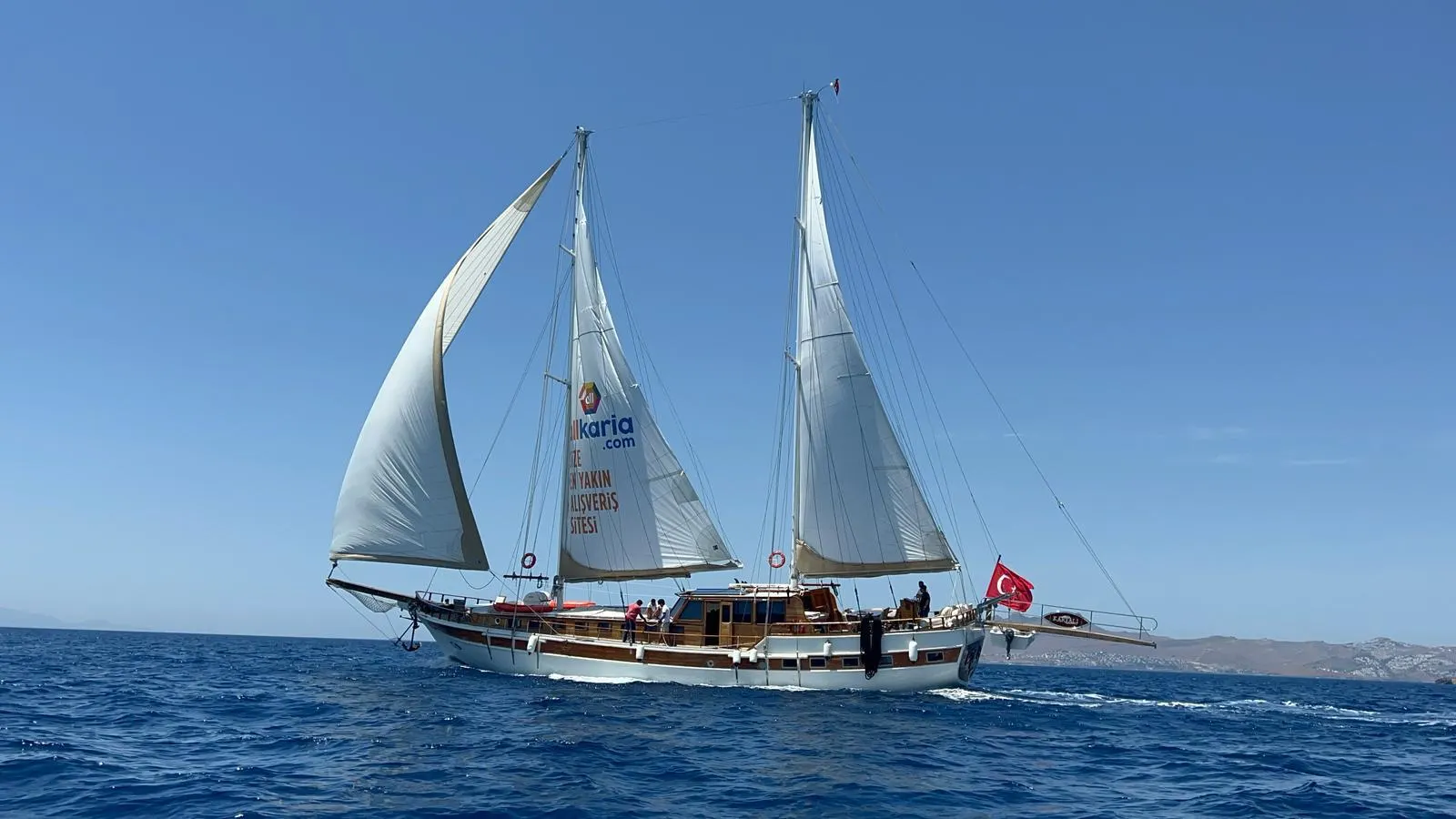 Sunrise sailing in Bodrum