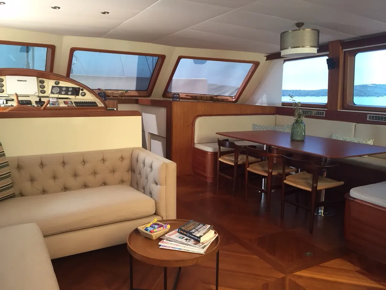 Papa Joe sailing in Bodrum