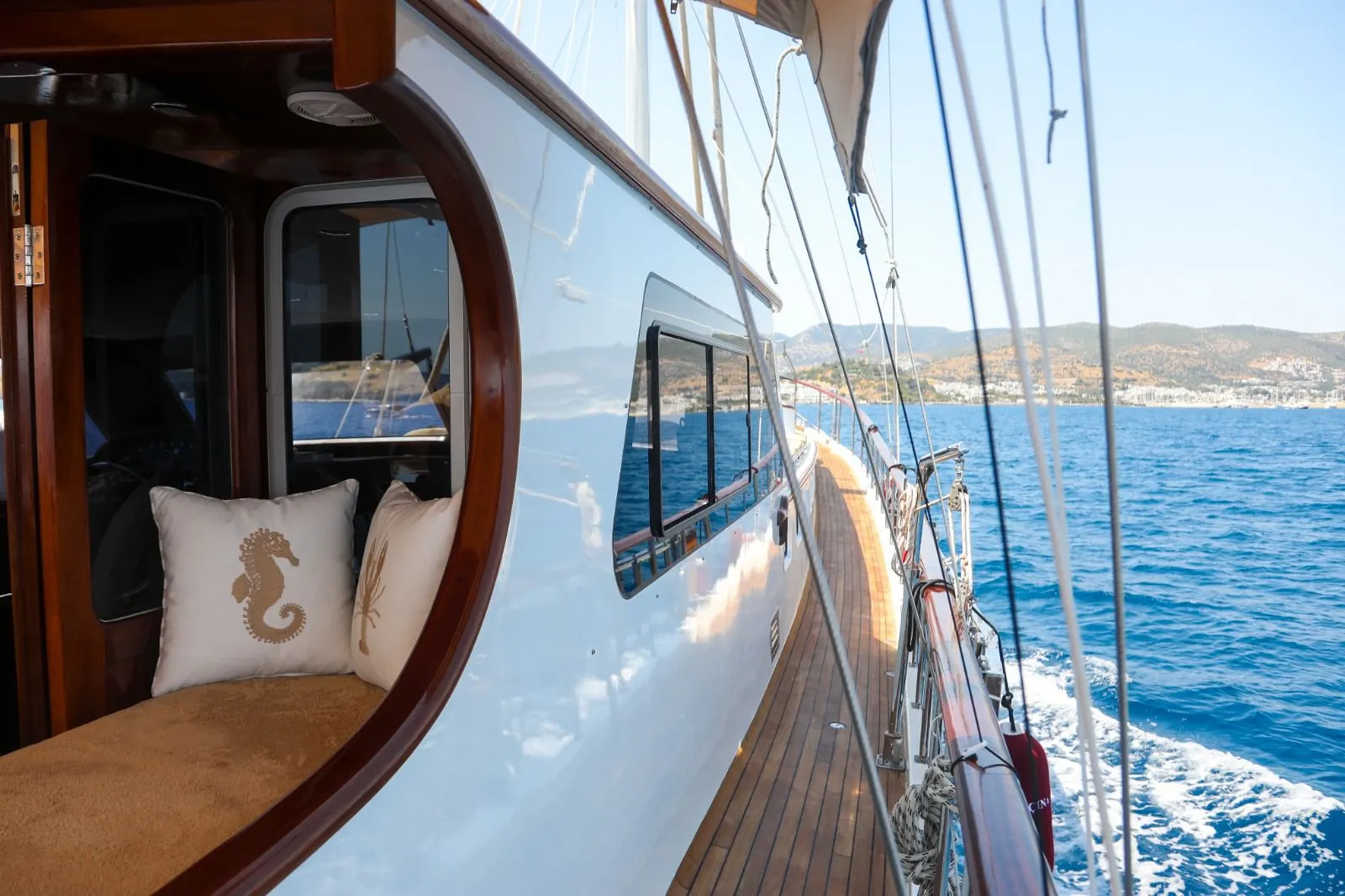 Uluçınar sailing in Bodrum