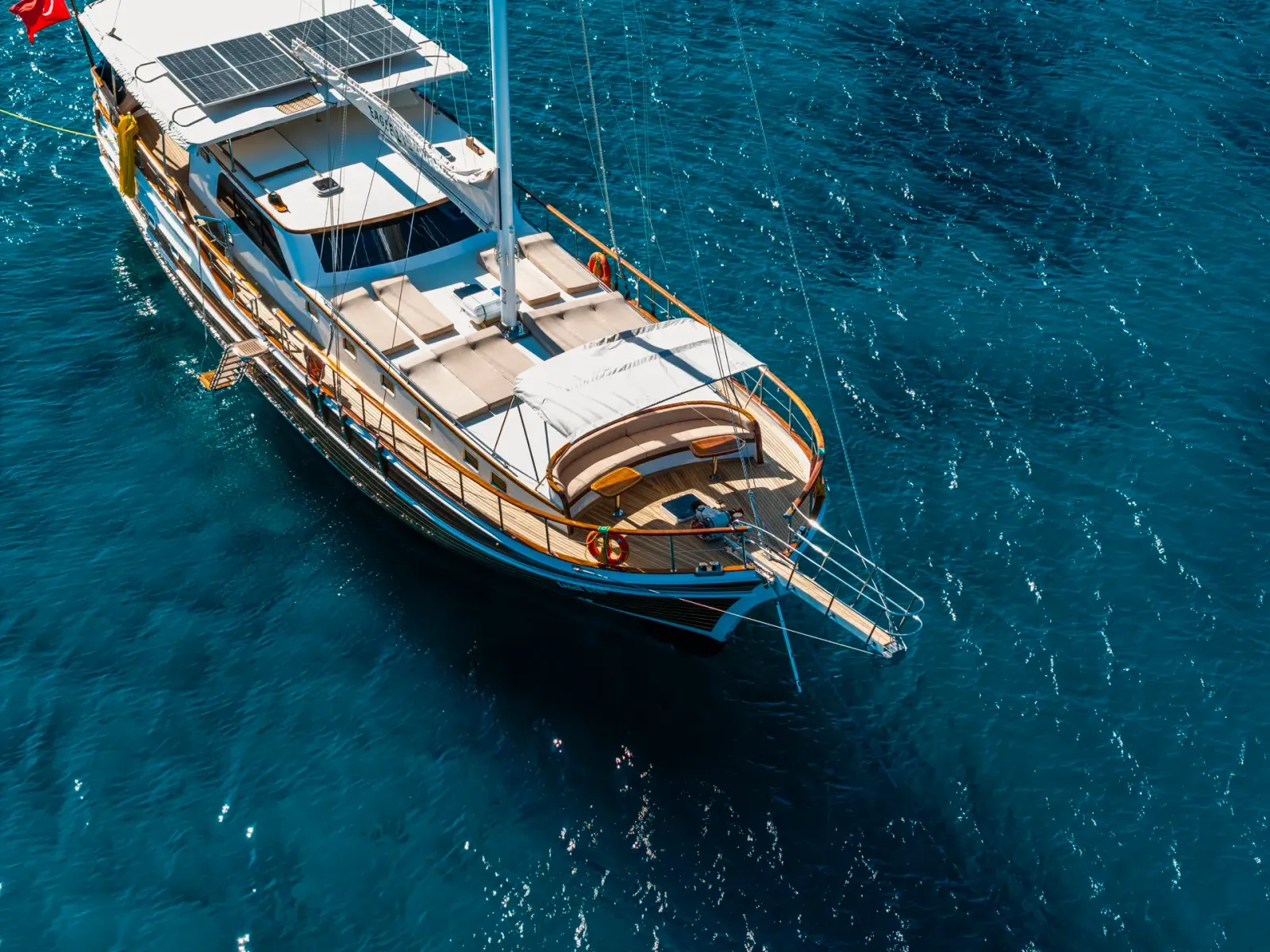 Eagle Eyes sailing in Bodrum