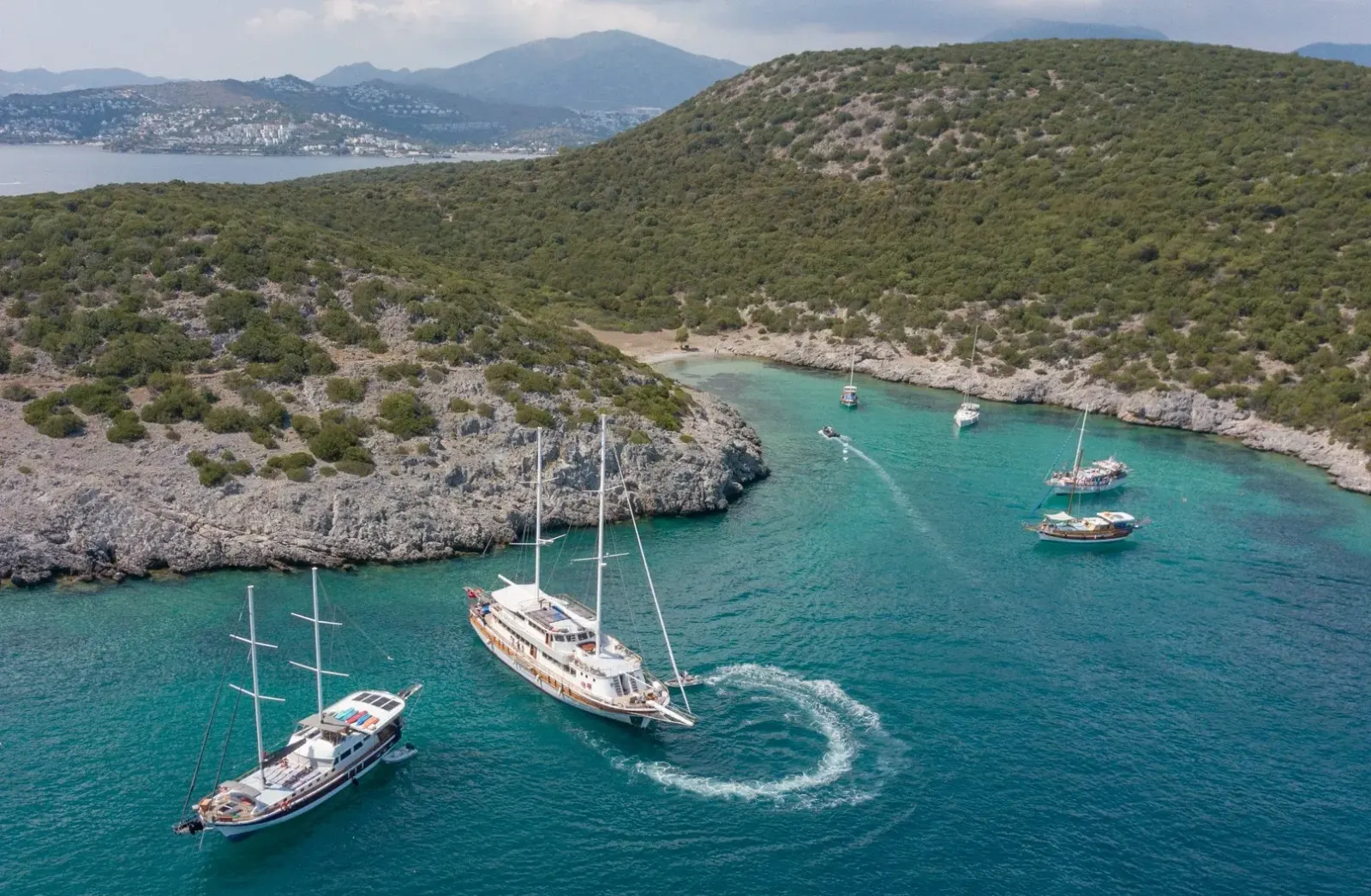 Eagle Eyes sailing in Bodrum
