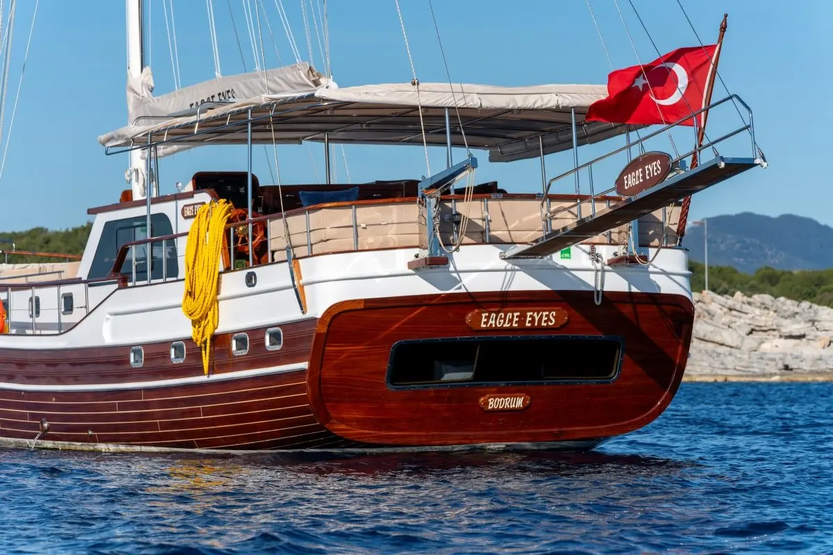 Eagle Eyes sailing in Bodrum