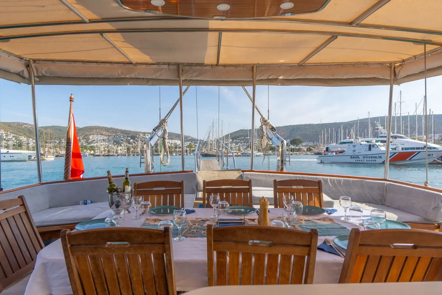 Eagle Eyes sailing in Bodrum