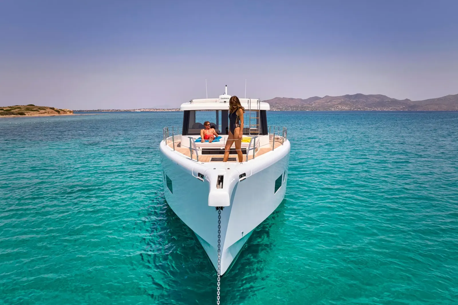 N.ice Yacht a Motore interior cabin view
