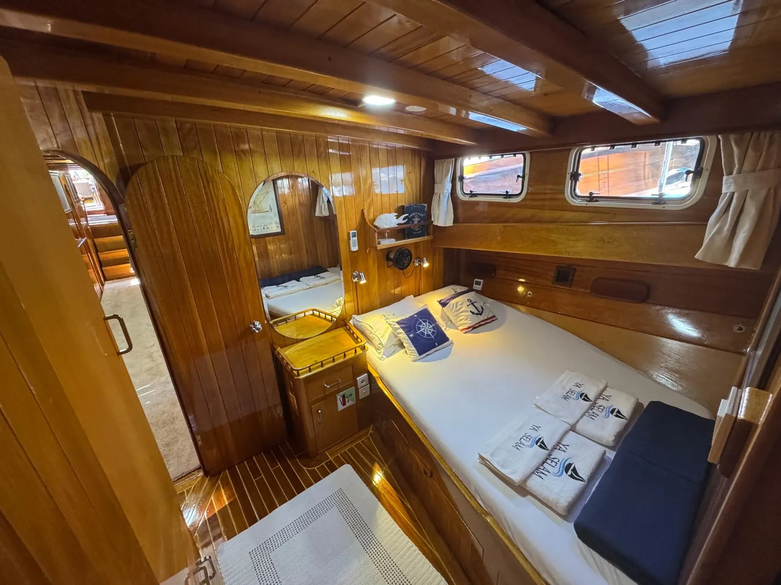 Ya Selam sailing in Bodrum