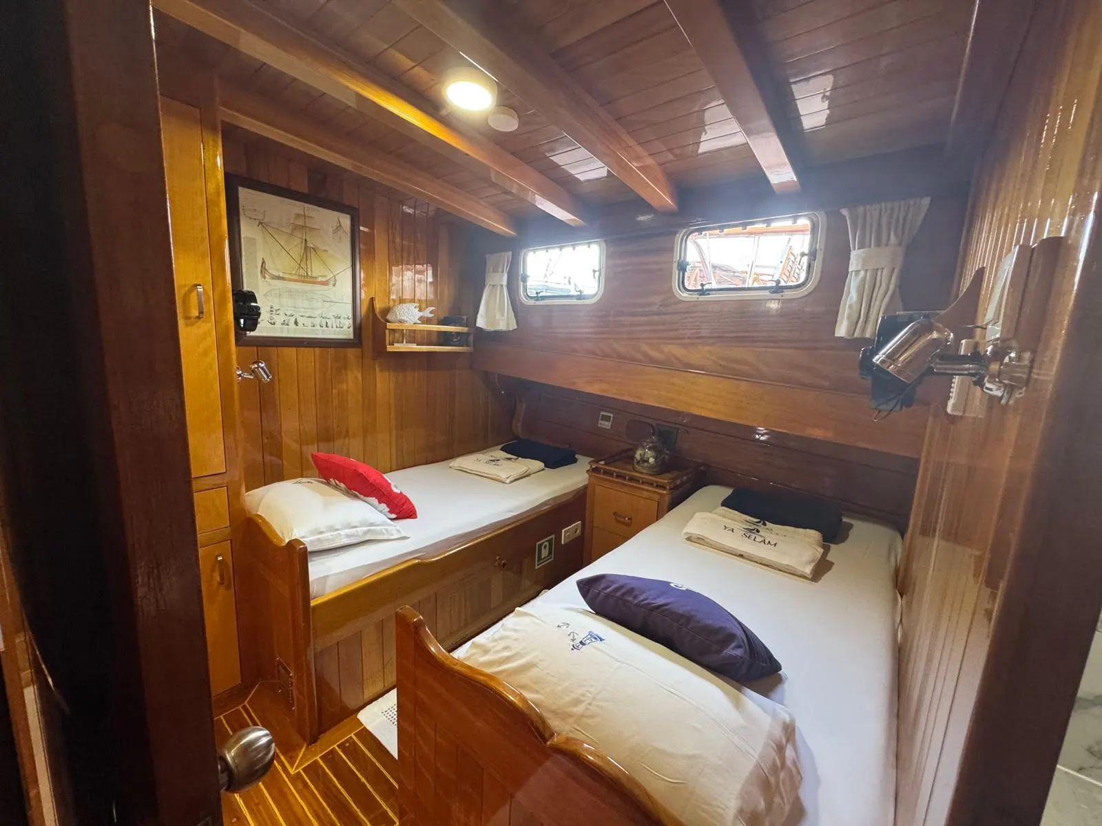 Ya Selam sailing in Bodrum