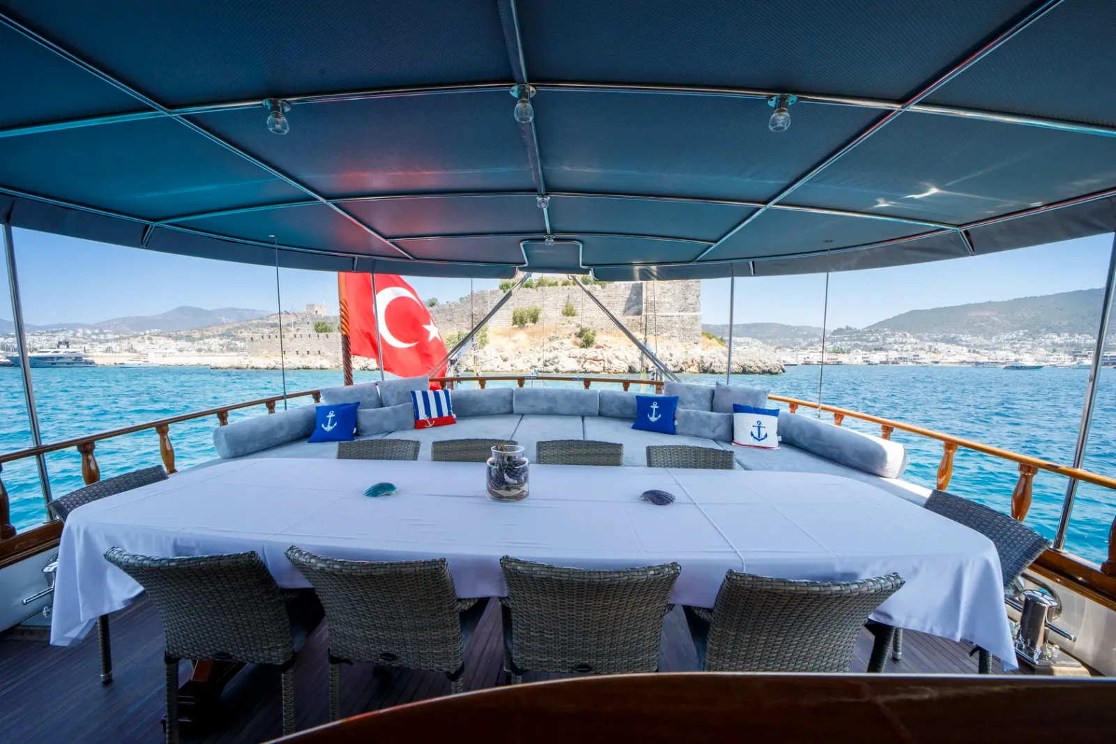 Ya Selam sailing in Bodrum
