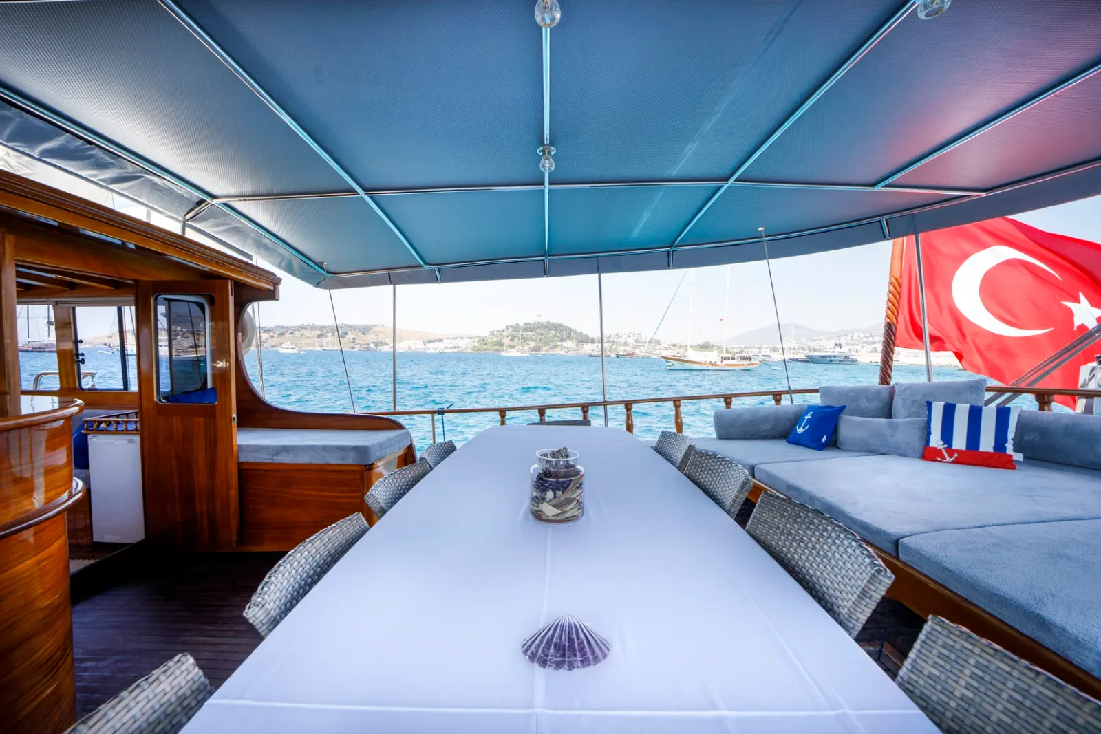 Ya Selam sailing in Bodrum