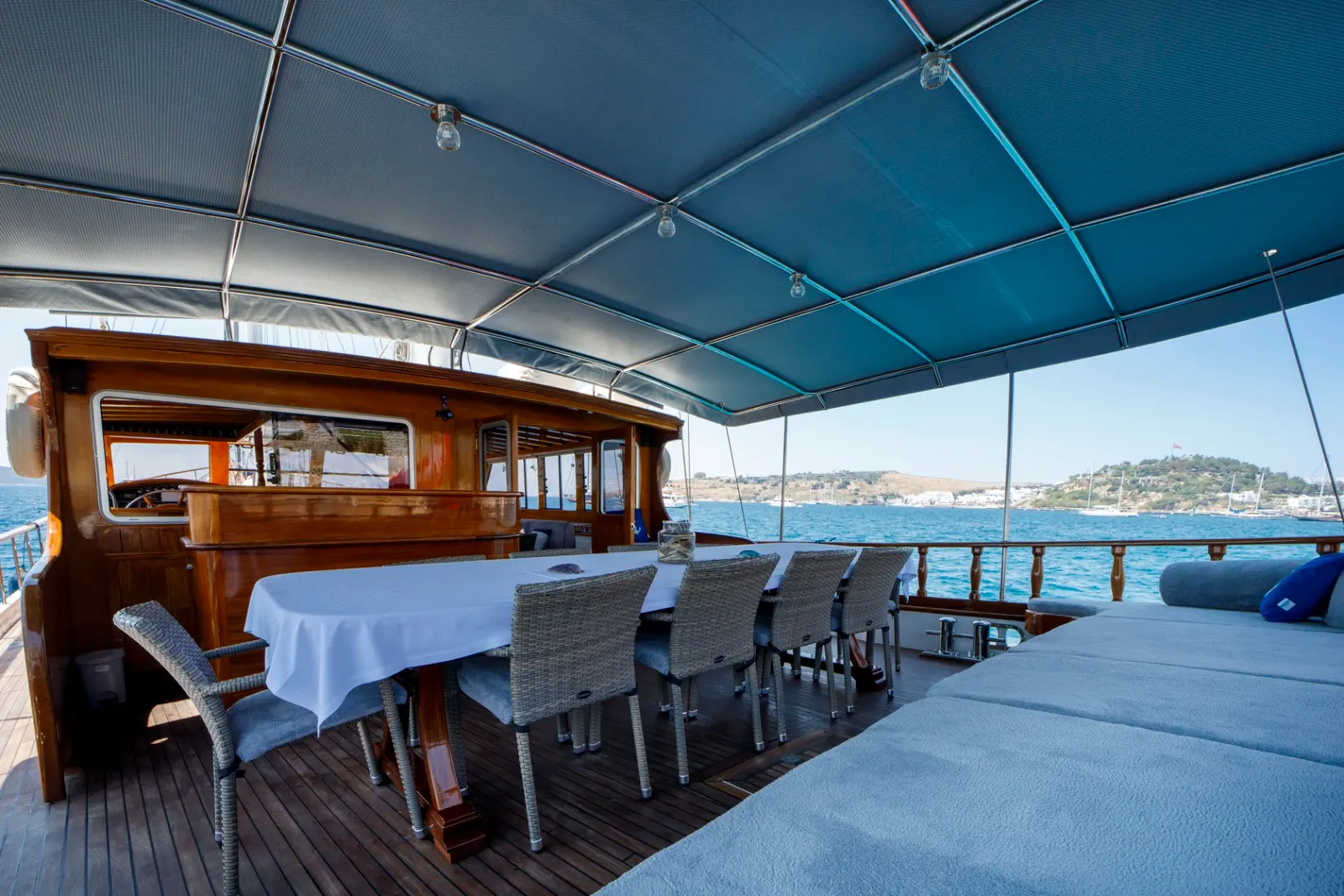 Ya Selam sailing in Bodrum