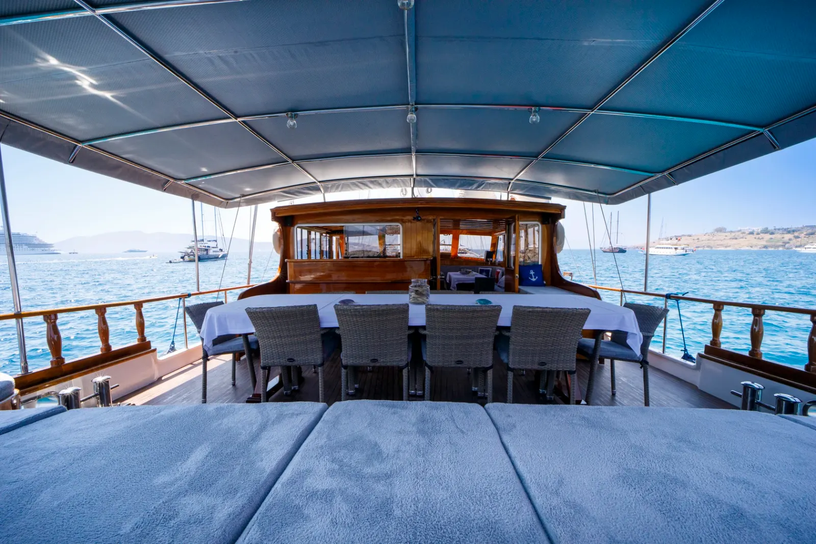 Ya Selam sailing in Bodrum