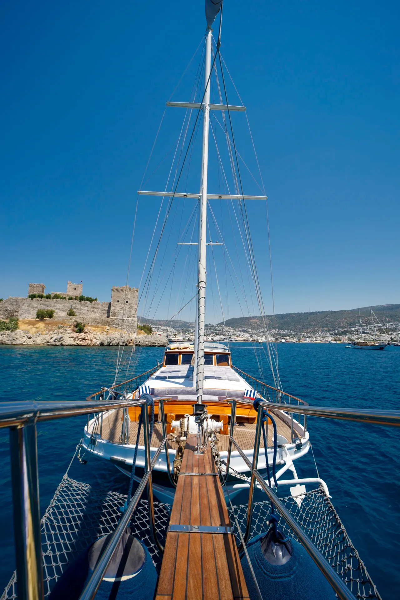 Ya Selam sailing in Bodrum