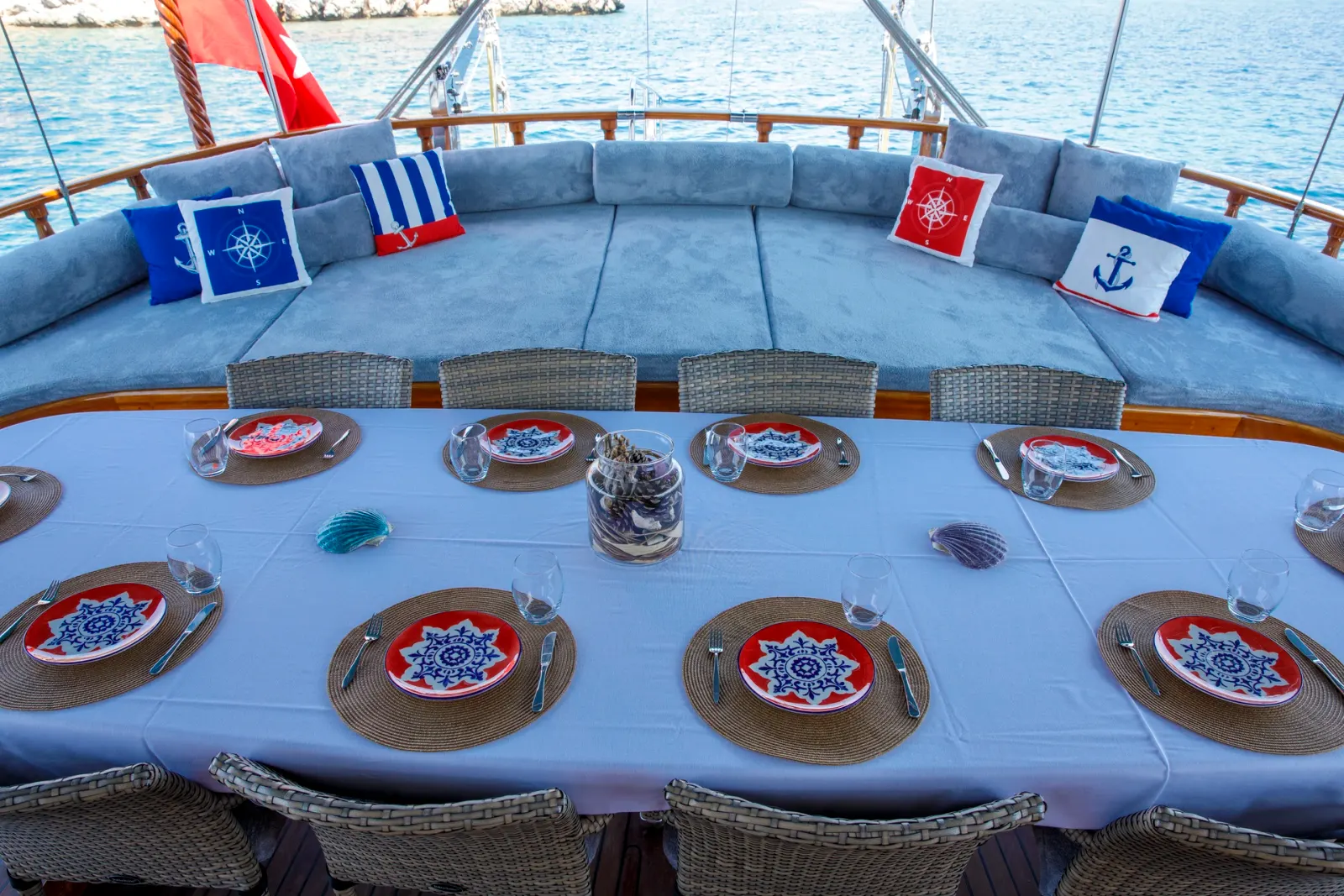 Ya Selam sailing in Bodrum