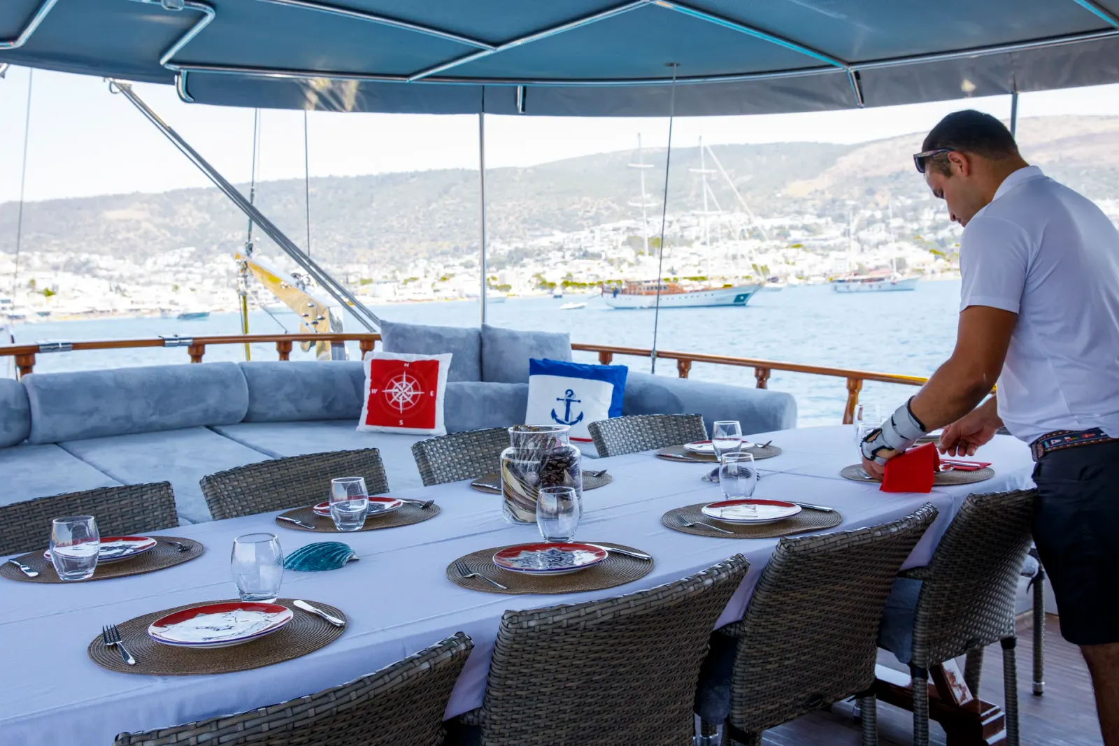 Ya Selam sailing in Bodrum
