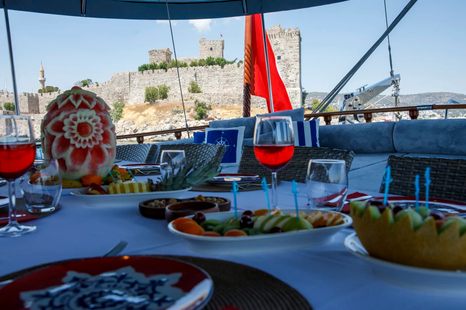 Ya Selam sailing in Bodrum
