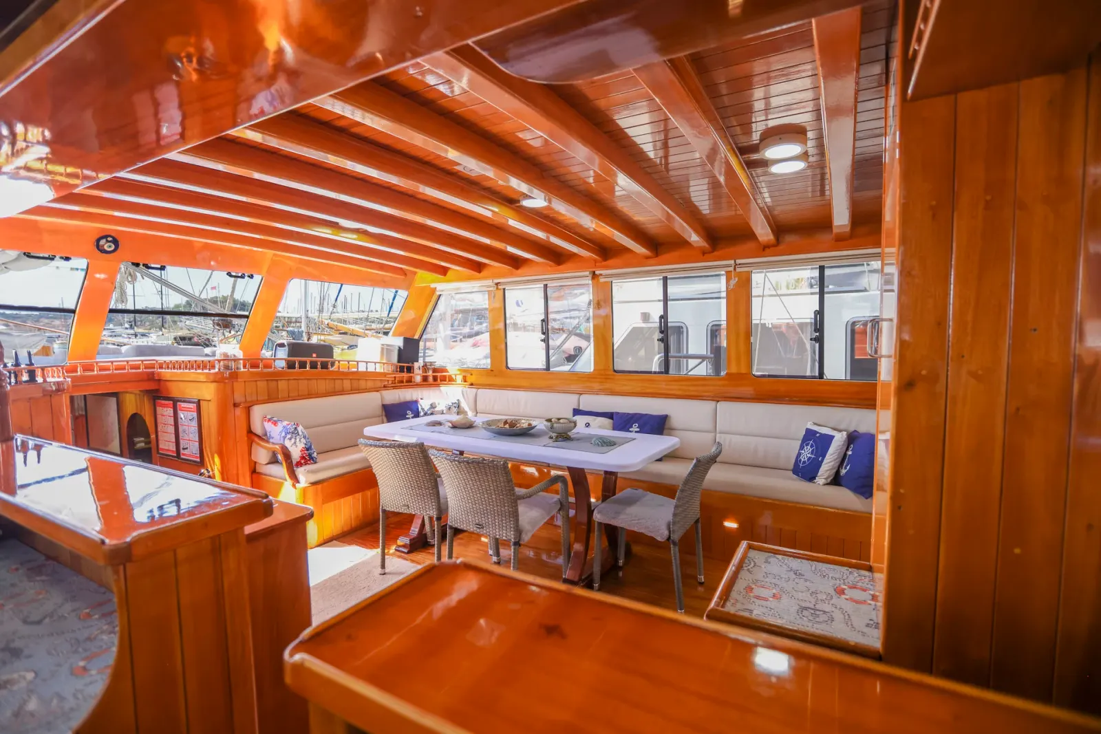 Ya Selam sailing in Bodrum