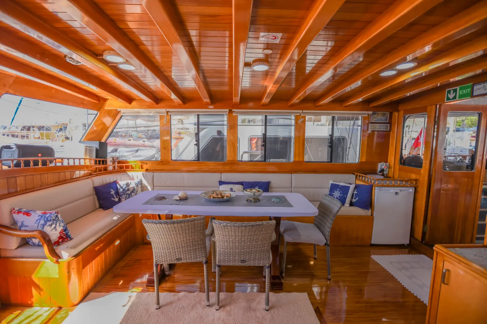 Ya Selam sailing in Bodrum
